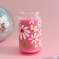 Falling Petals Glass Cup (3 Colors!)