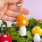 Mushroom Felt Keychain