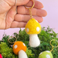 Mushroom Felt Keychain