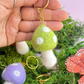 Mushroom Felt Keychain