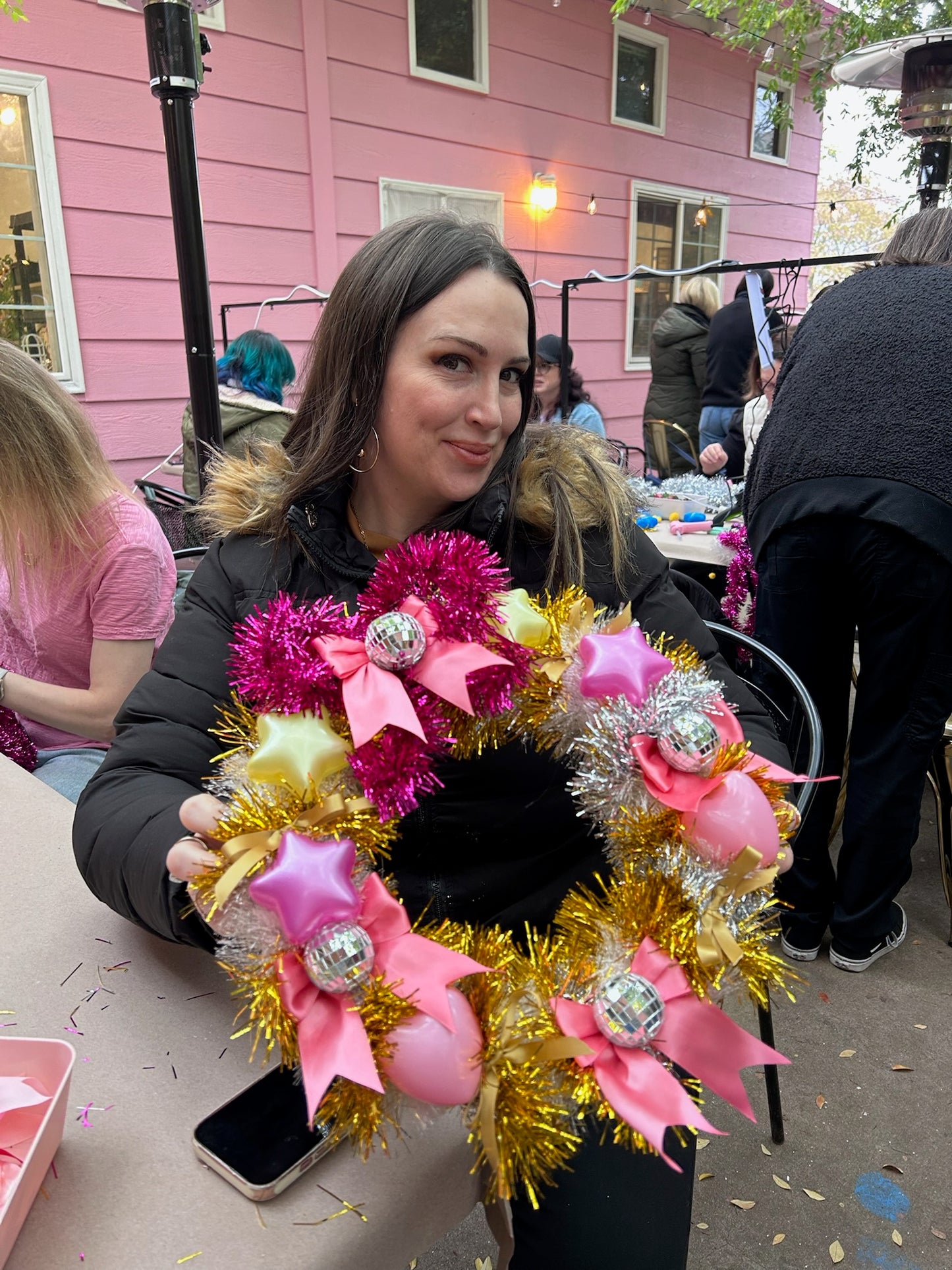 December Craft Club: Dopamine Disco Wreaths - 12/5