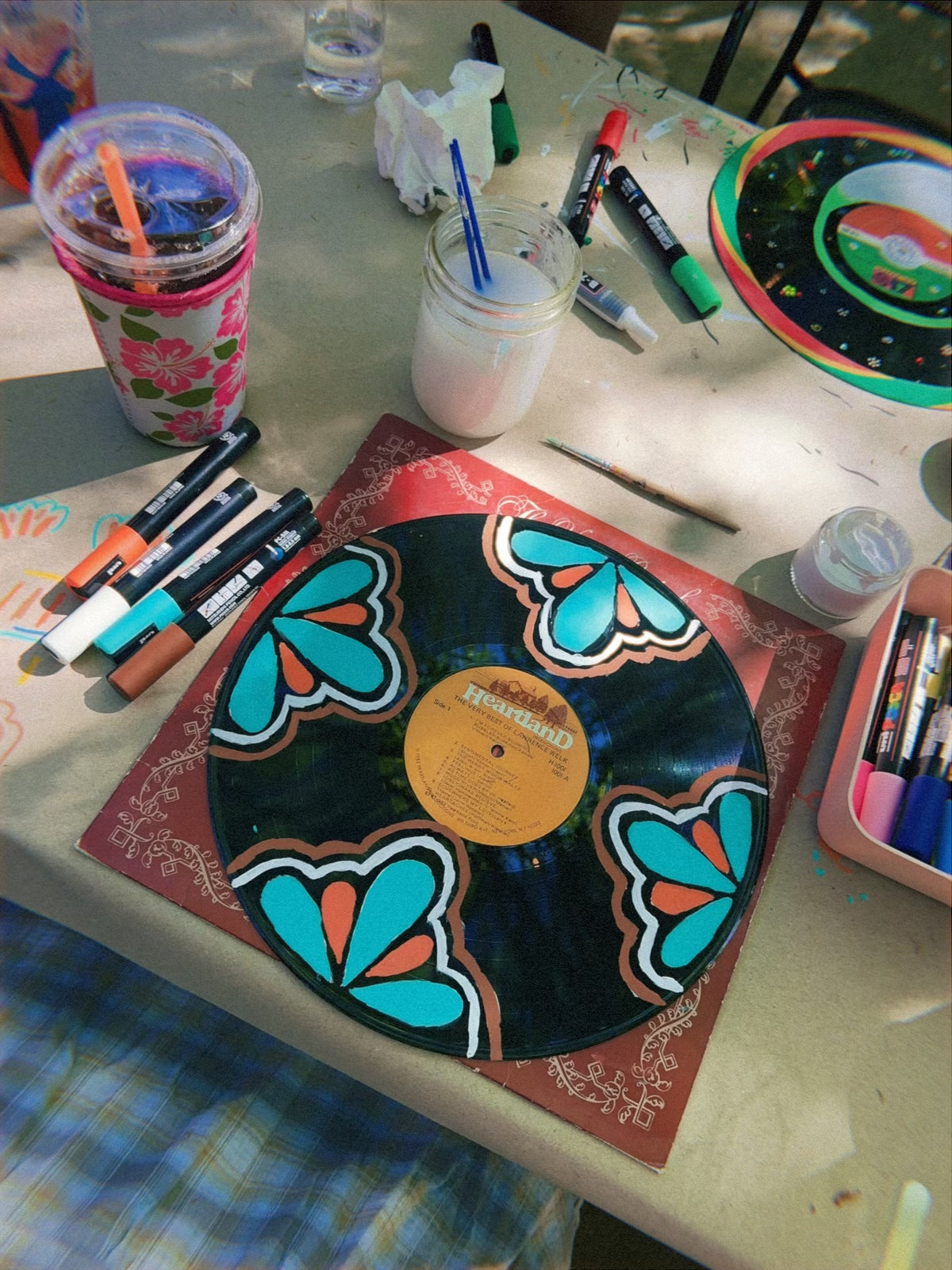 Craft Club After Hours: Painted Vinyl Records - Oct 23rd - Sponsored by Tinder