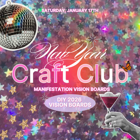 January Craft Club: Vision Boards - 1/17