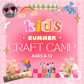 Kids Craft Camp: June 16-19
