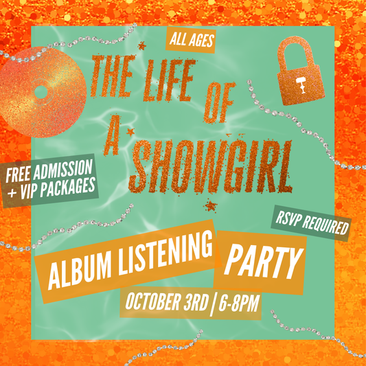 TS Life of a Showgirl Listening Party RSVP - 10/3