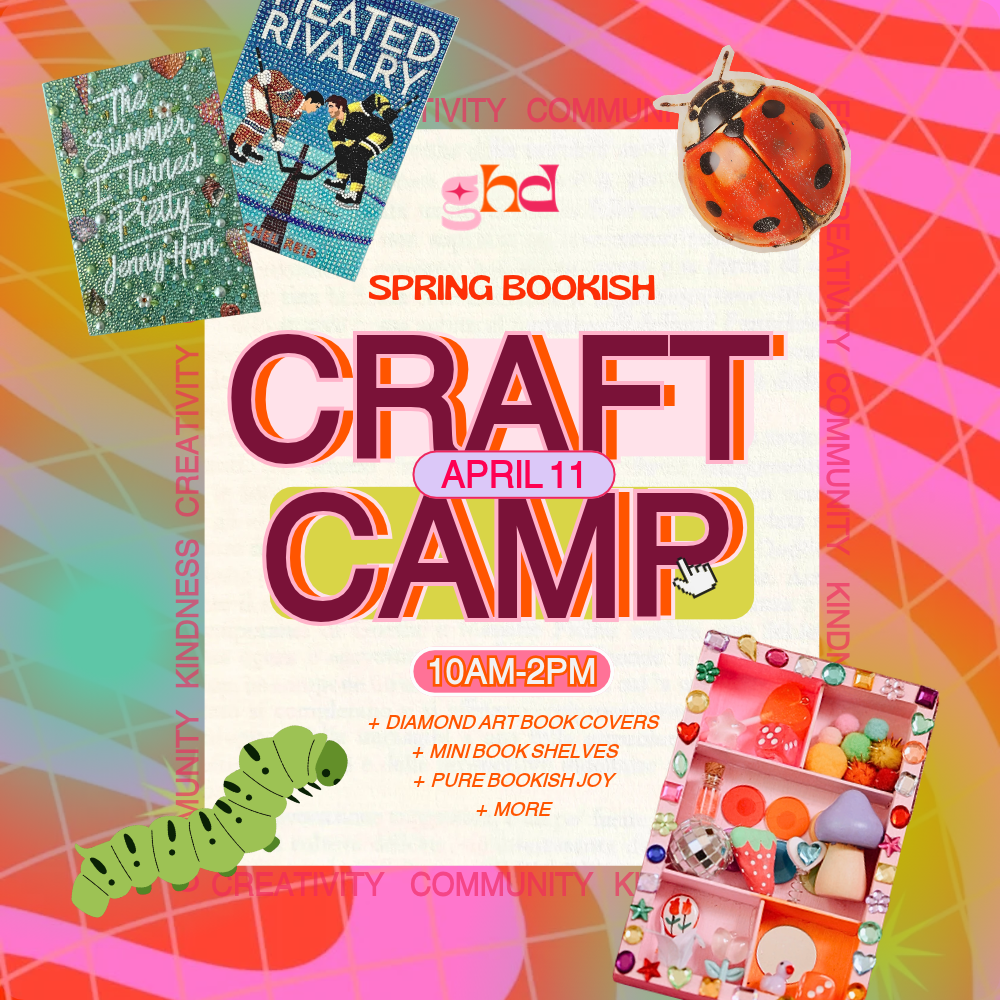 Bookish Craft Camp - April 11th
