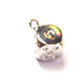 Dice Charm (Gold + Silver)