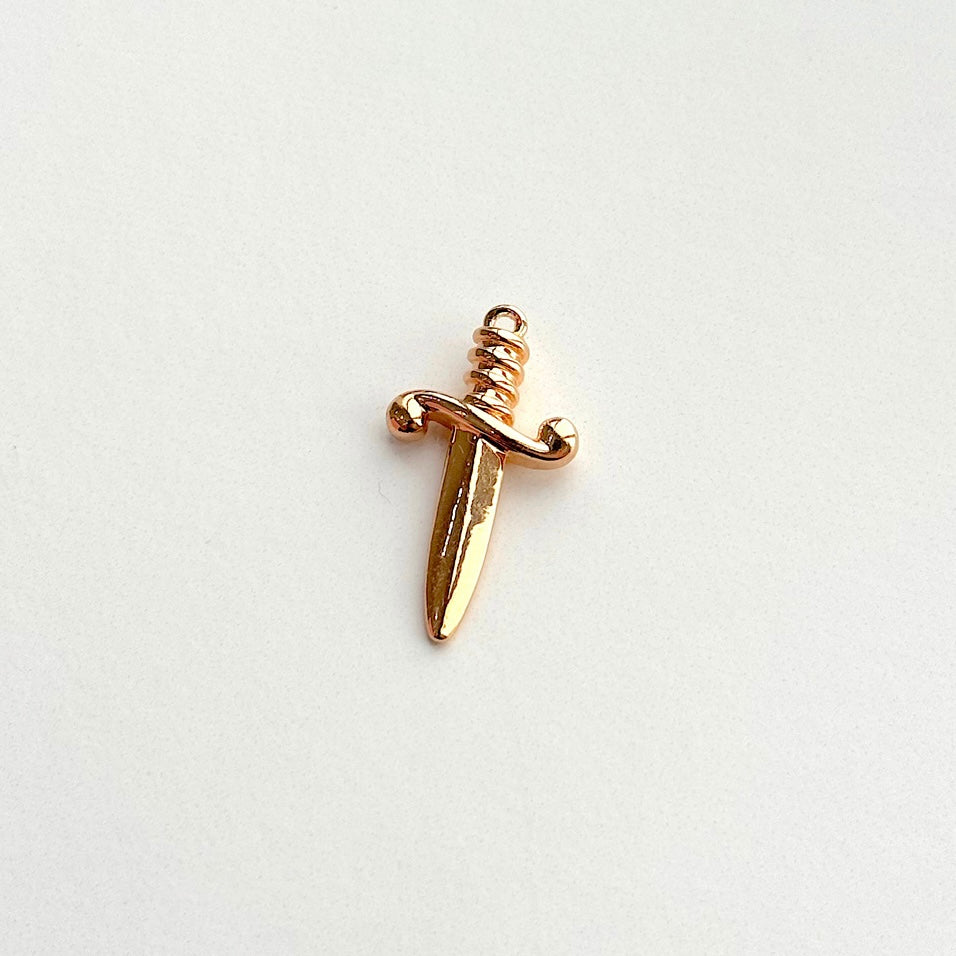 Dagger Charm (Gold + Silver)