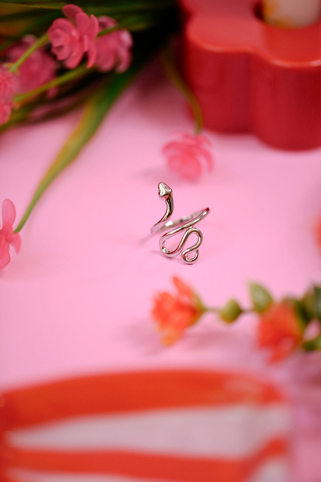 Snake Ring (Gold + Silver)