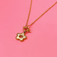 Flower Power Gold-Plated Necklace