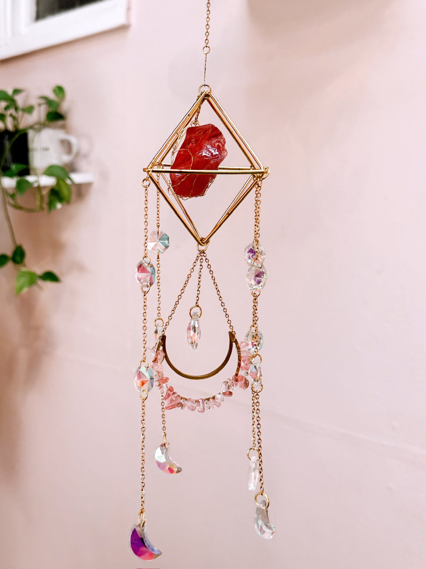 Gemstone Suncatcher (3 Color Options)