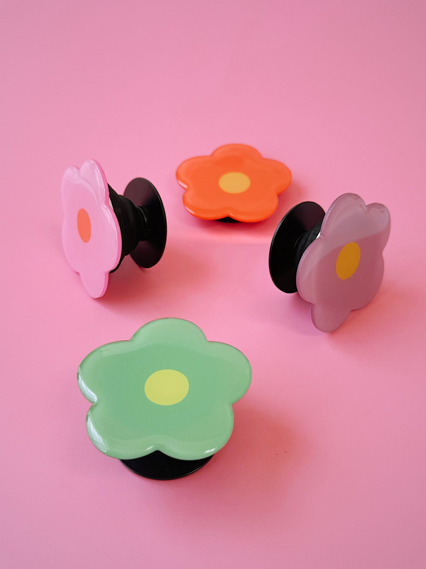 Flower Power Collapsible Phone / Kindle Grip