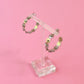 Wildflower Metal Hoops (Gold + Silver)