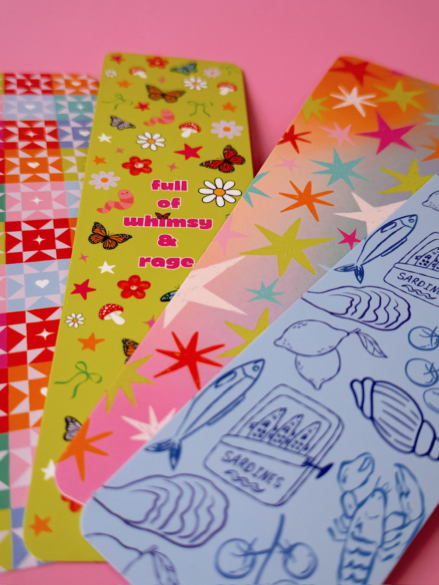 Whimsy & Rage Bookmark