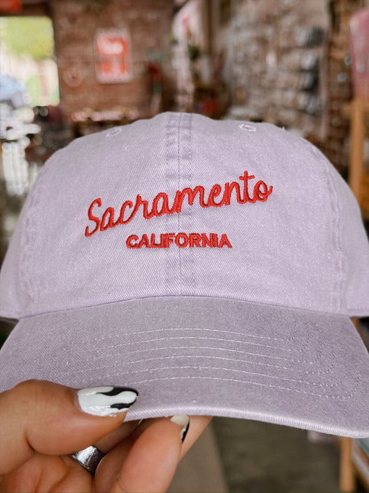 Sacramento Embroidered Hat (2 Color Options)