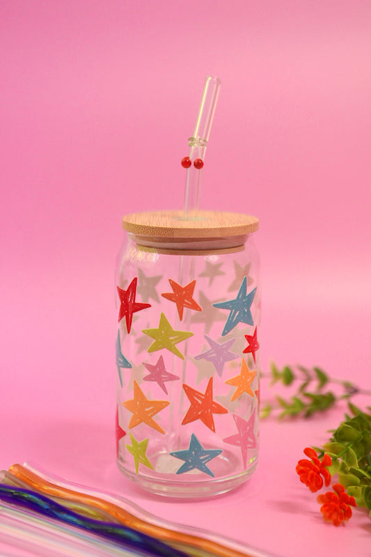 Starry Eyed Glass Cup