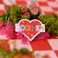 Bookish Heart Sticker
