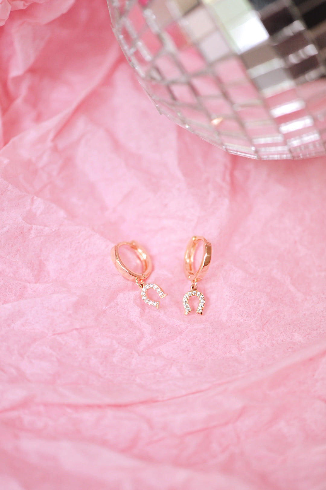 Tiny Horseshoe Huggies