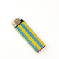 Teal Stripes Lighter