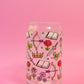Fantasy Bookish Glass Cup