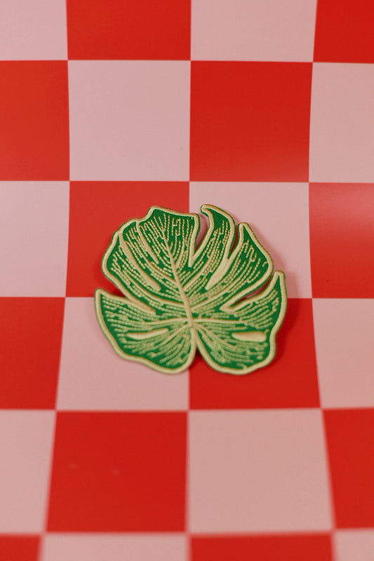 Monstera Leaf (Iron-On) Patch