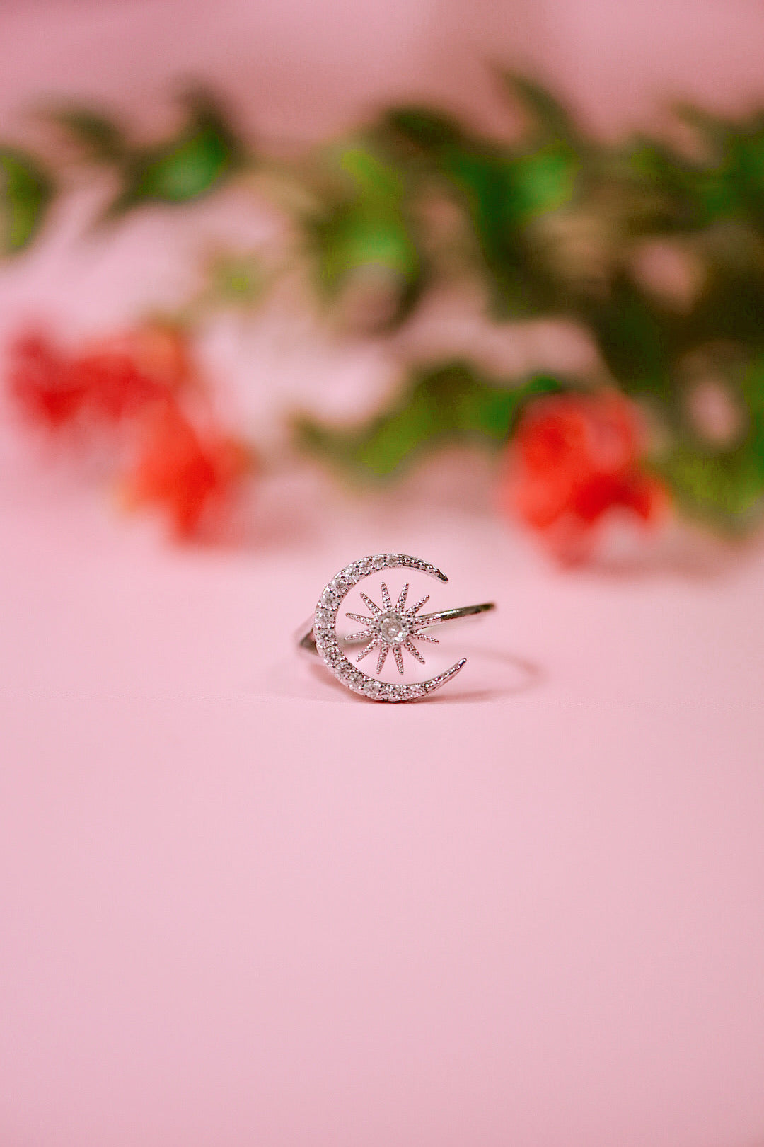 Moonlit Statement Ring