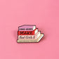 Bookish Enamel Pin