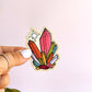 Rainbow Crystals Embroidered (Iron-On) Patch