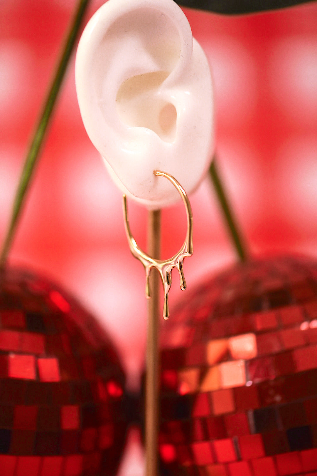 Honey Drip Hoops (Gold + Silver)