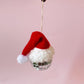 Disco Santa Hat Car Hanger / Ornament