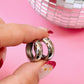 Gemstoned Hoops