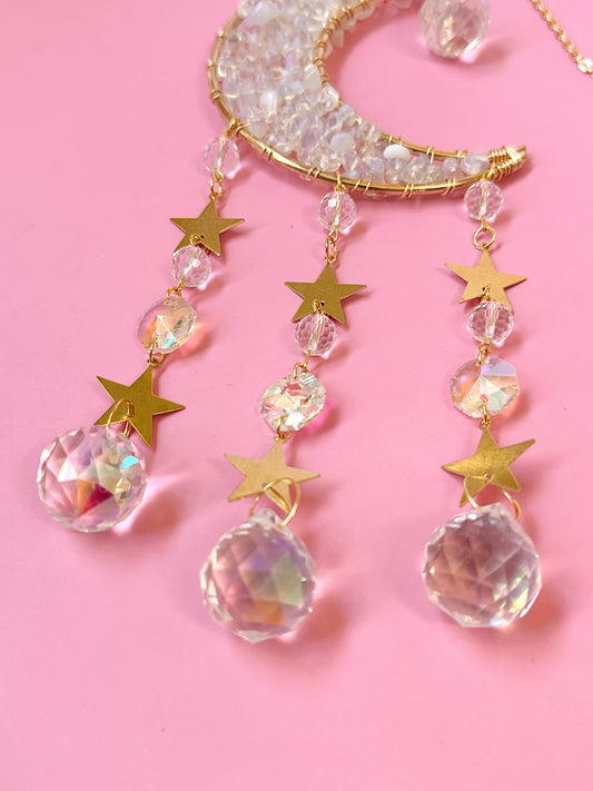 Moonshine Suncatcher (3 Color Options)