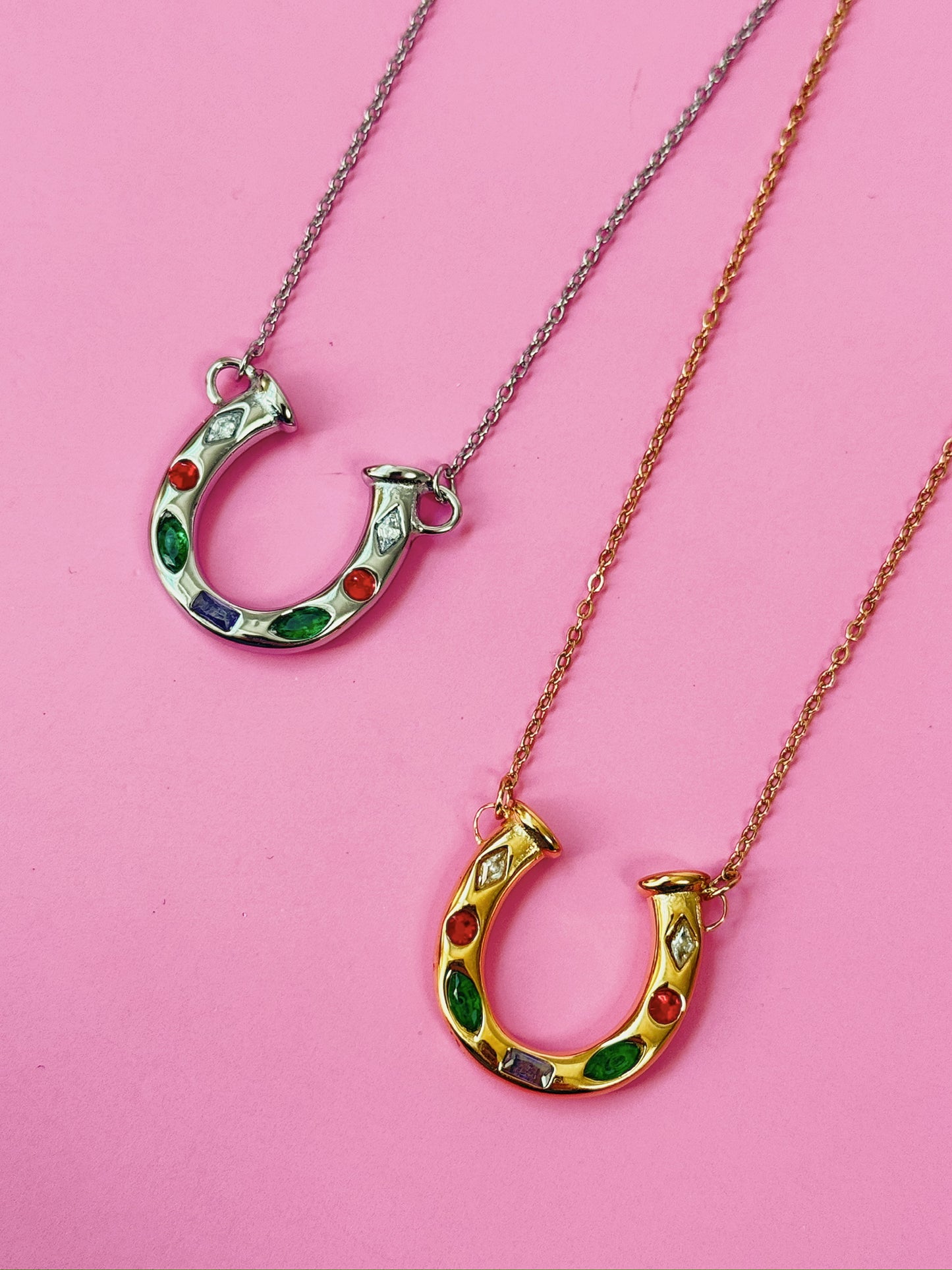 Lucky Girl Horseshoe Necklace
