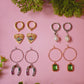 Custom Charm EARRINGS