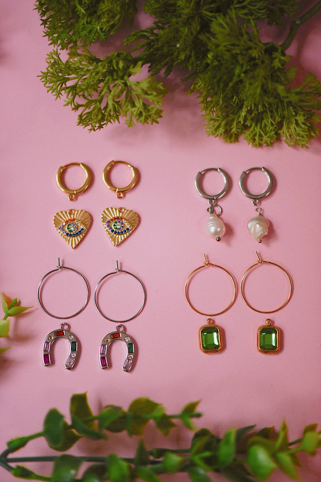 Custom Charm EARRINGS