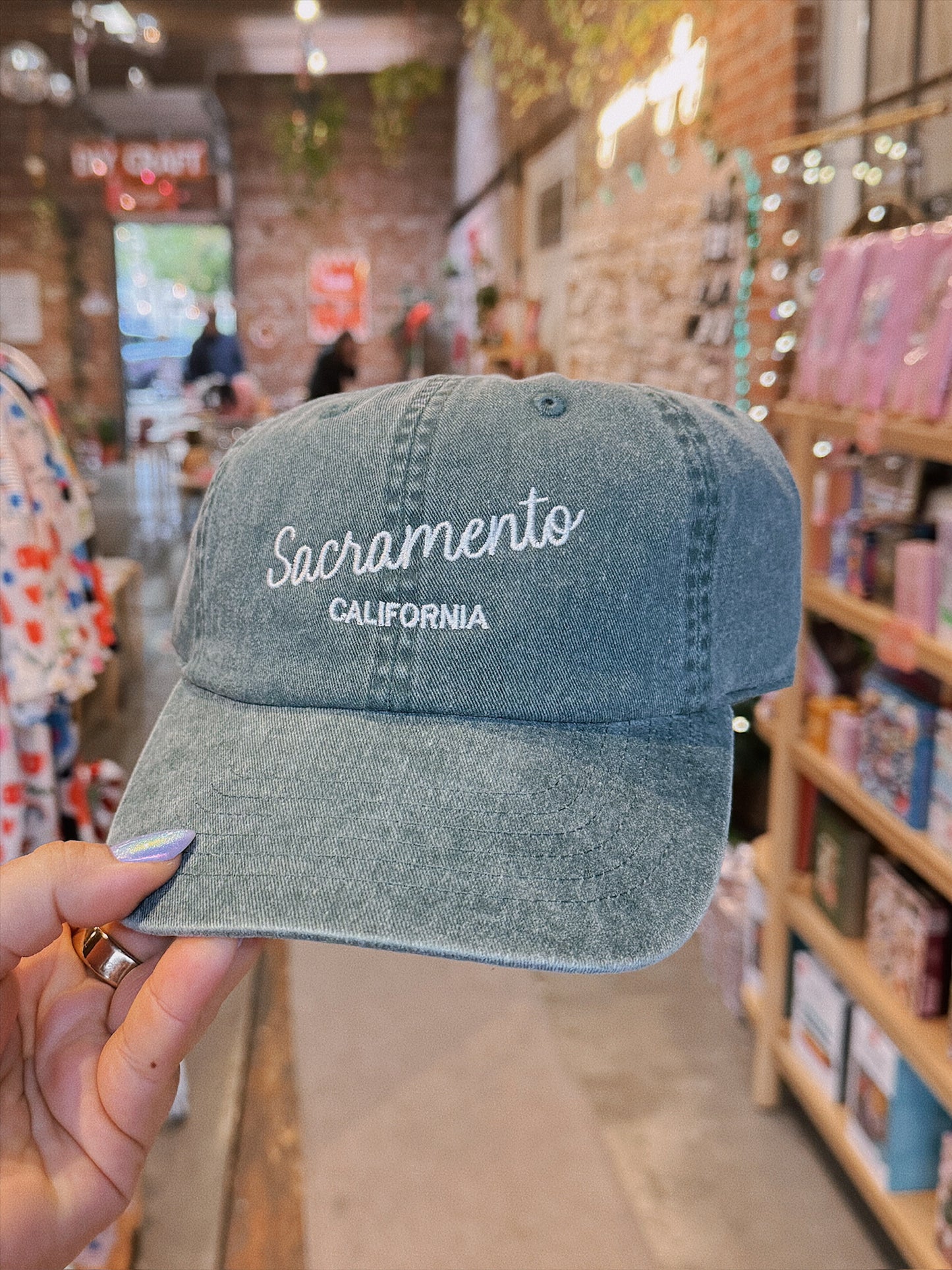 Sacramento Embroidered Hat (2 Color Options)