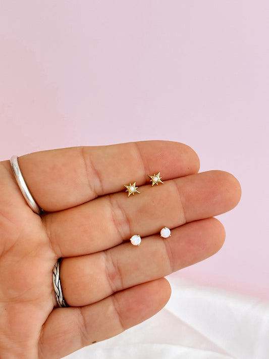Opalescent Double Stud Pack