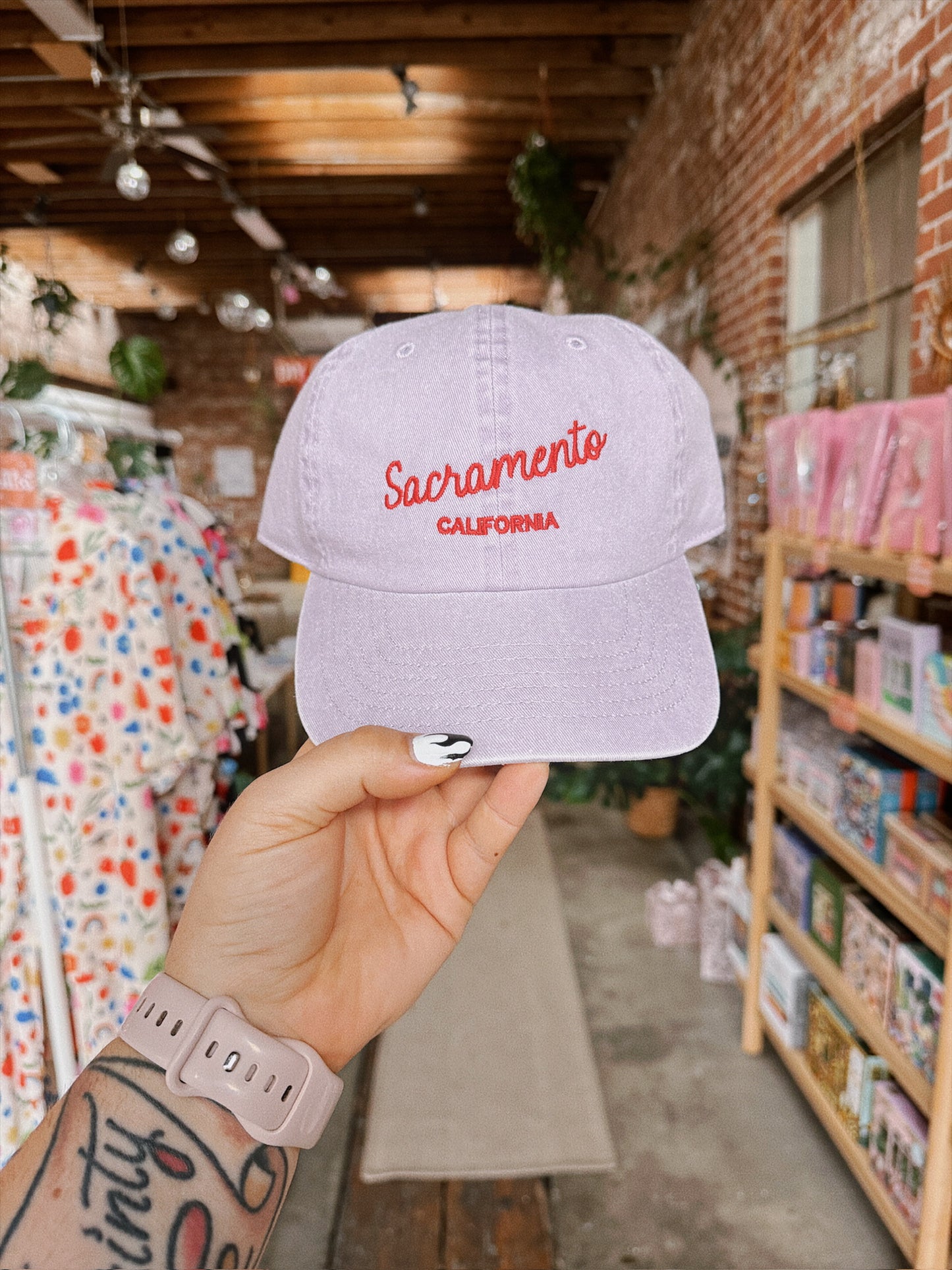 Sacramento Embroidered Hat (2 Color Options)