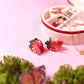 Mini Strawberry Hair Clip Set
