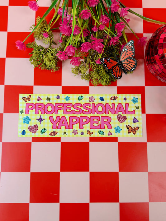 Professional Yapper Bumper Magnet