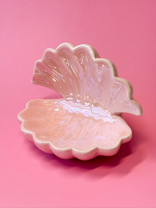 Iridescent Shell Trinket Tray