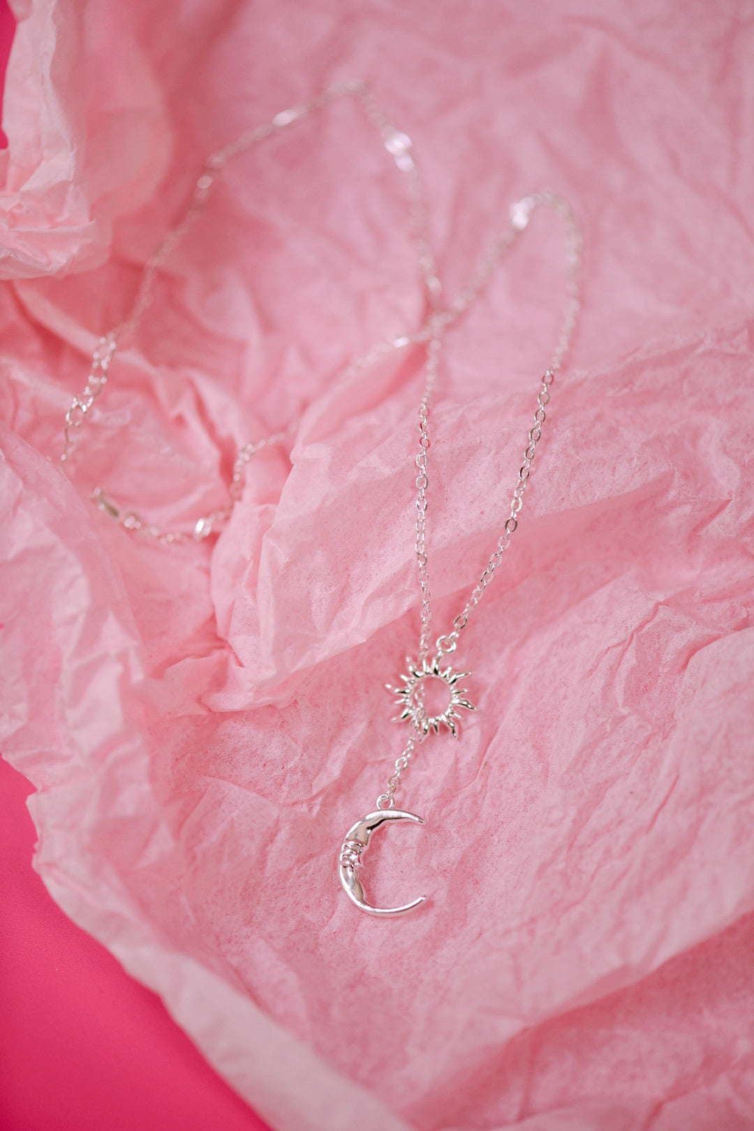 Luna Necklace (Gold + Silver)