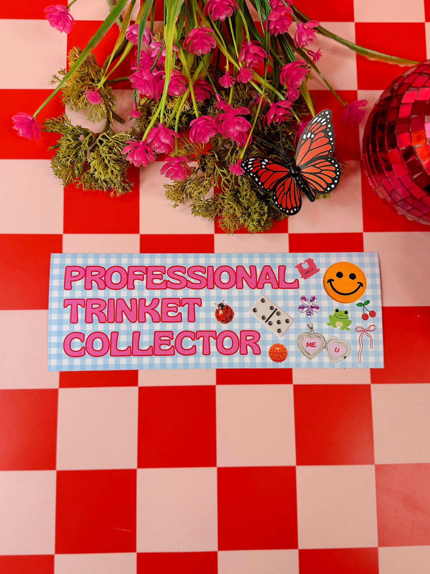Professional Trinket Collector Bumper Magnet