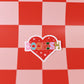 Bookish Heart Sticker