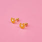 Forget Me Not Flat-back Screw-back Studs