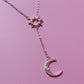 Luna Necklace (Gold + Silver)