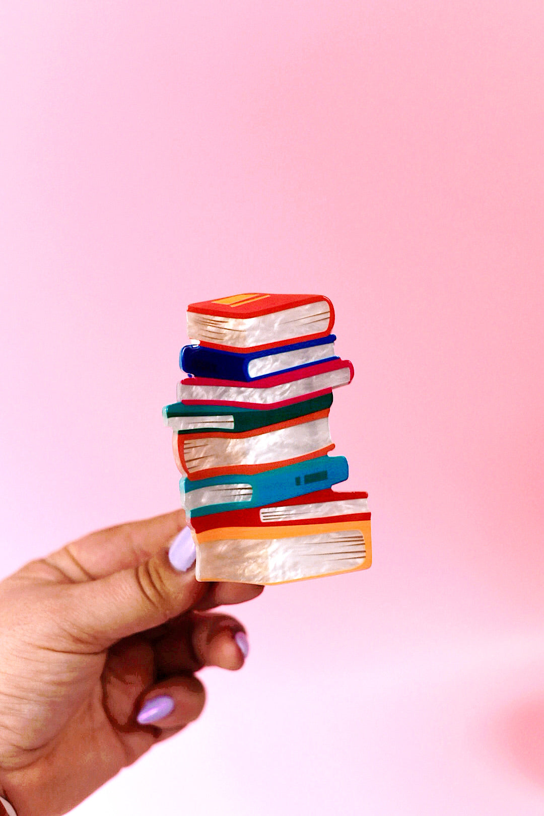 Bookish Hair Claw Clip