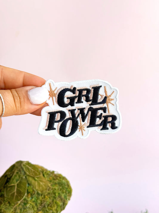 GRL POWER (Iron-On) Patch