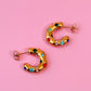 Ambrosia Hoop Studs