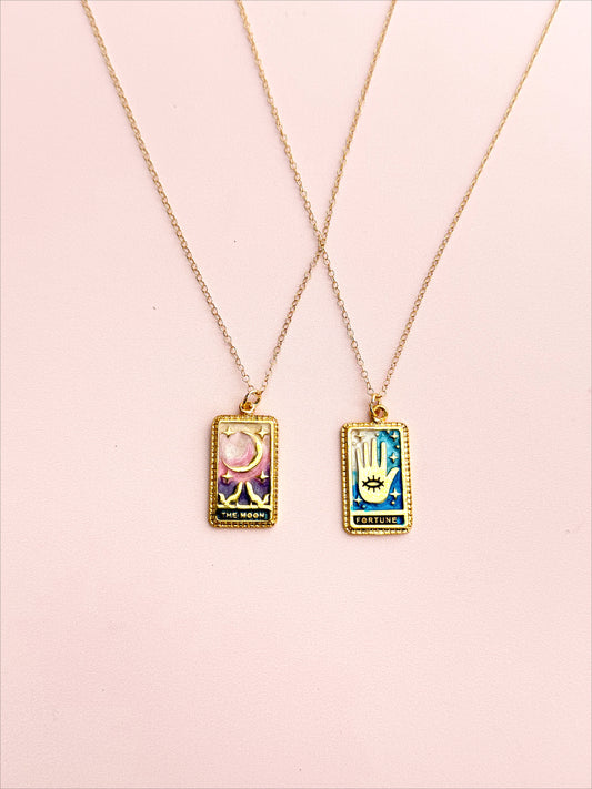 Tarot Card Gold-Filled Necklace